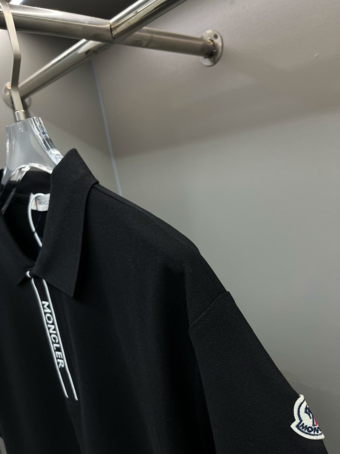 Moncler Tipped Cotton Piqué Polo Shirt