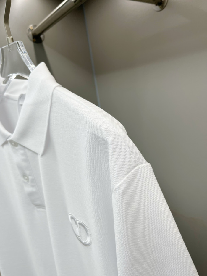 Dior Cotton Piqué Polo Shirt