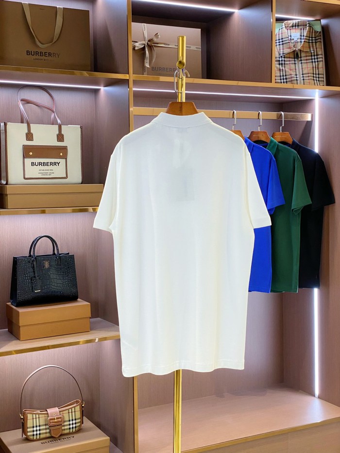 Burberry Men  Cotton Polo Shirt