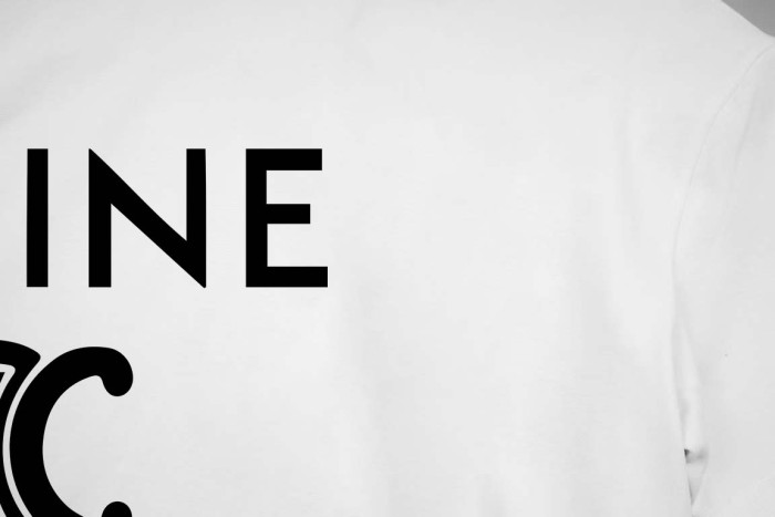 Celine Triomphe Logo Cotton Tee