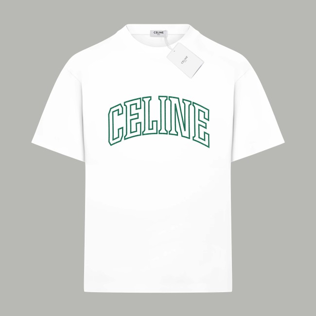 Celine Loose T-Shirt In Cotton Jersey