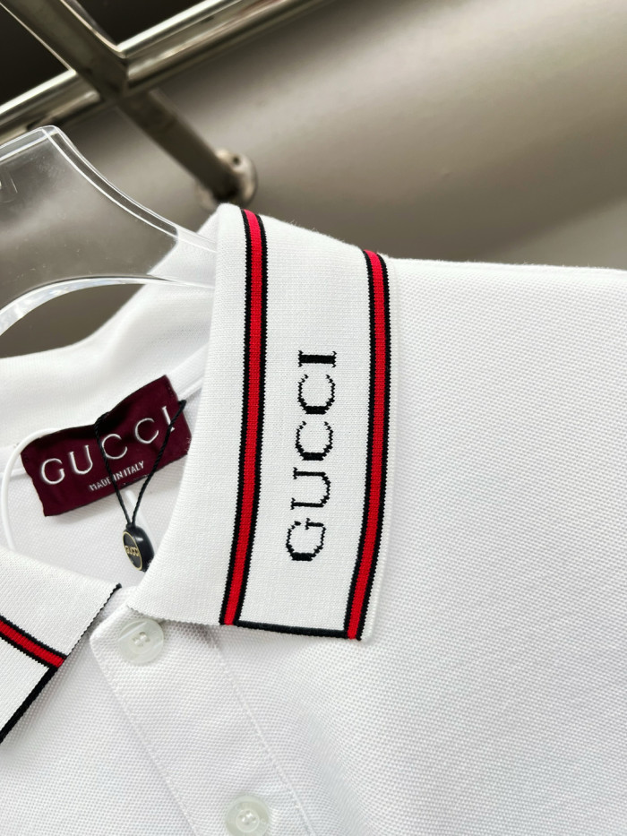 Gucci Cotton Piquet Polo Shirt