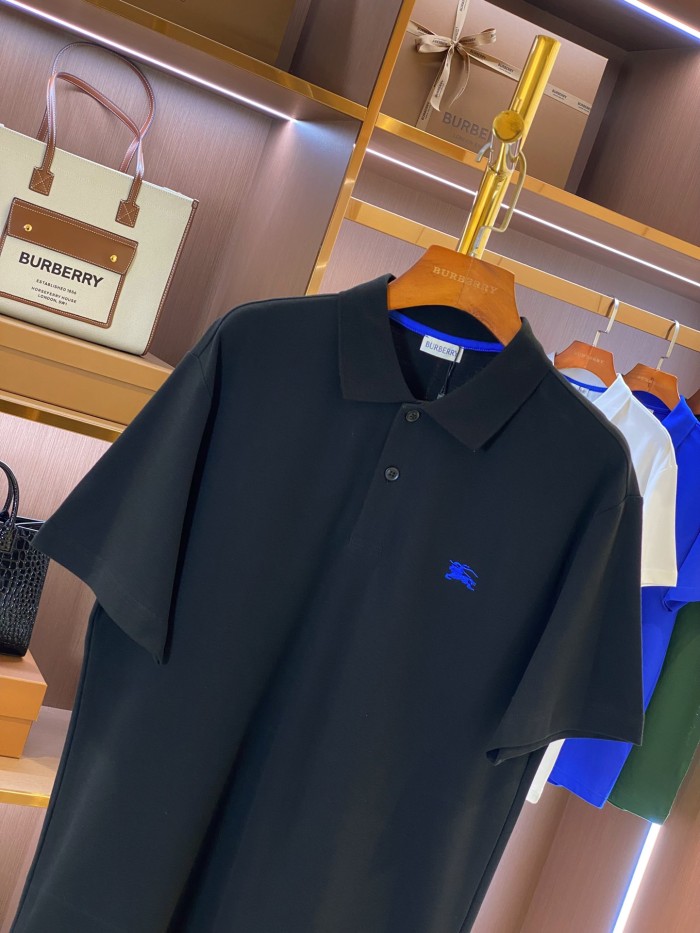 Burberry Men  Cotton Polo Shirt