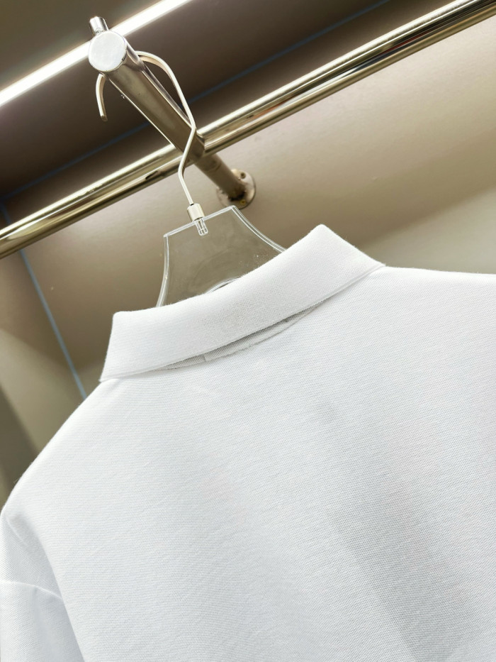 GUCCI Cotton Polo Shirt with Web