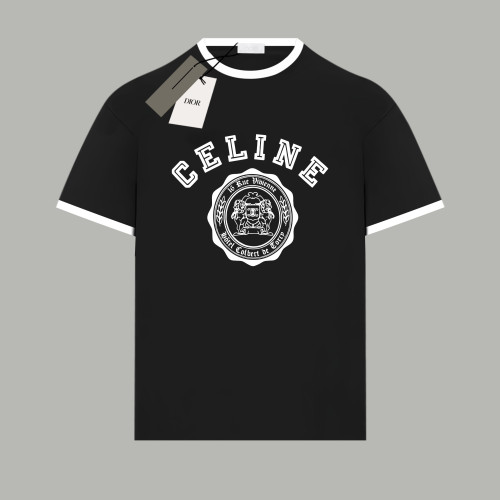 CELINE BLASON LOOSE T-SHIRT IN COTTON JERSEY