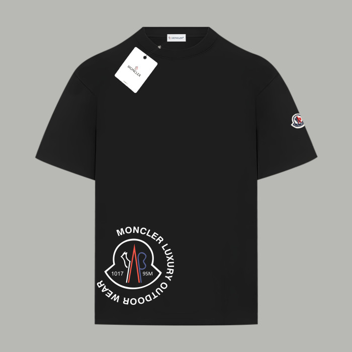 Moncler Logo Cotton Short Sleeve T-Shirt