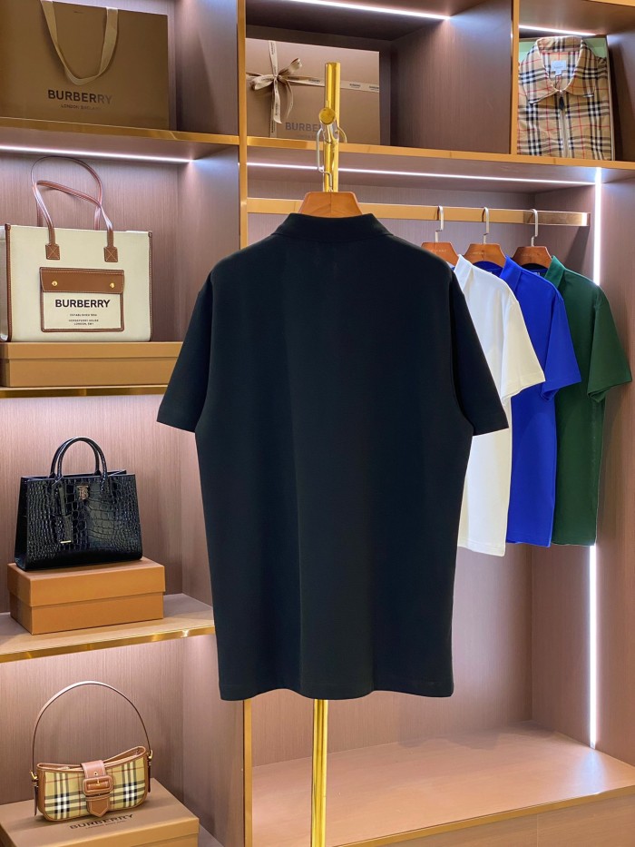Burberry Men  Cotton Polo Shirt