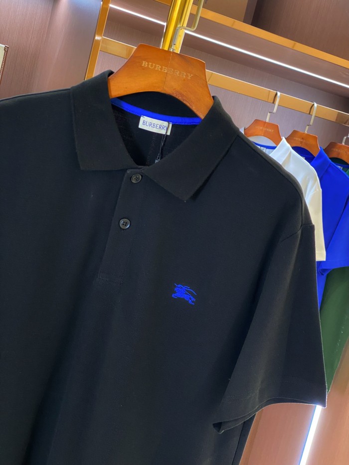 Burberry Men  Cotton Polo Shirt