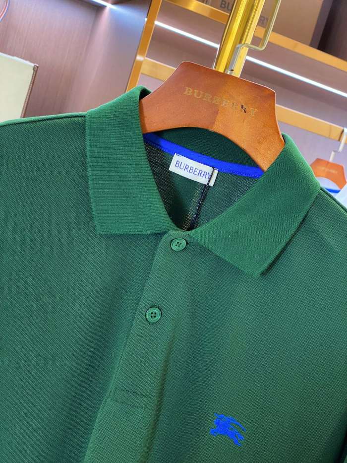 Burberry Men  Cotton Polo Shirt