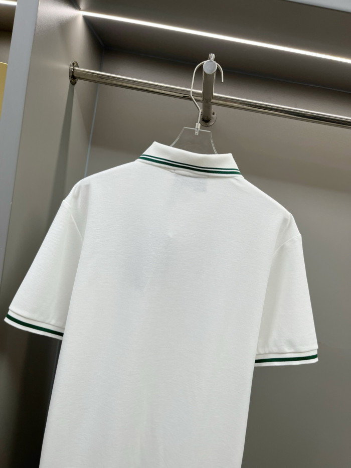 GUCCI Web Logo Cotton Polo