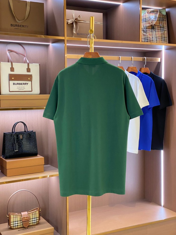 Burberry Men  Cotton Polo Shirt