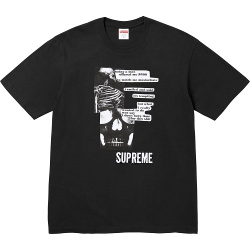 Sup Anatomy Tee Bone Print Short Sleeve