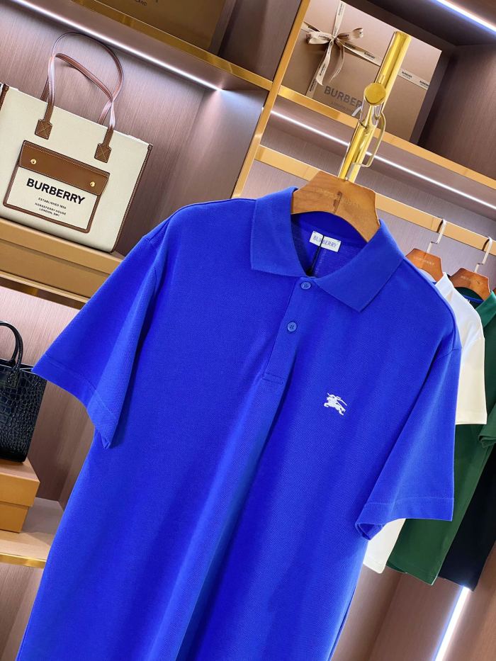 Burberry Men  Cotton Polo Shirt