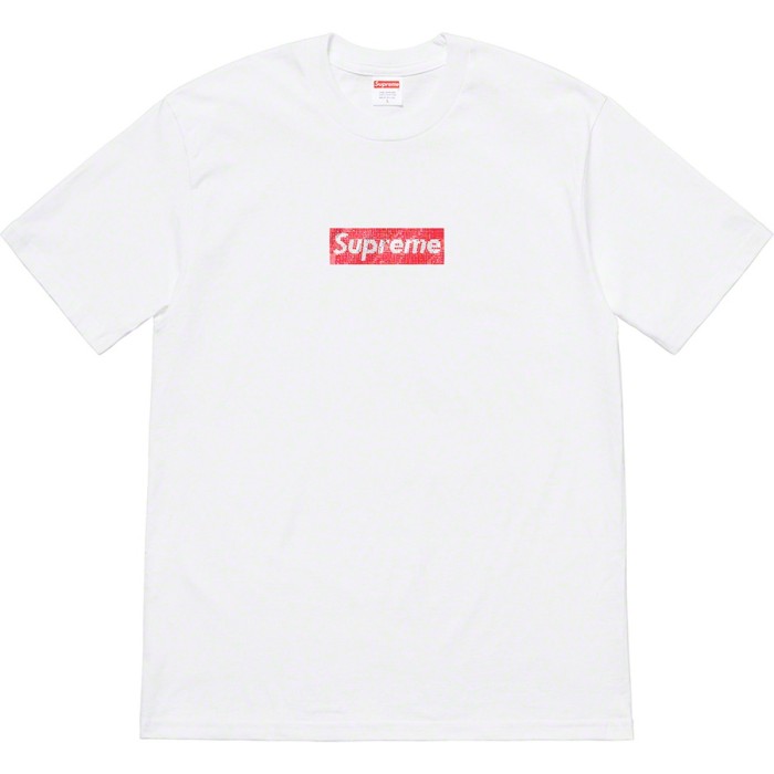 Supreme Swarovski Box Logo Tee