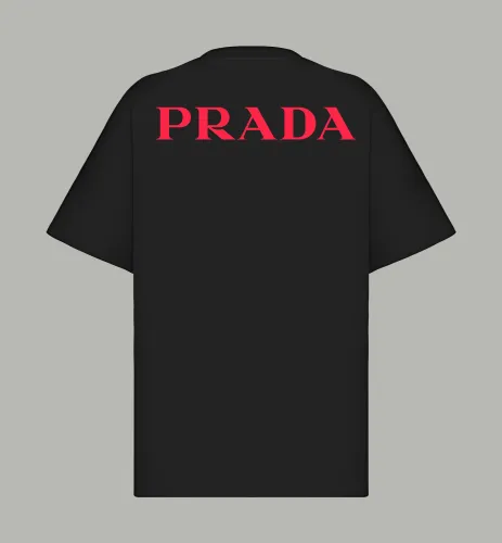 Prada Logo Cotton Short-Sleeved T-Shirt