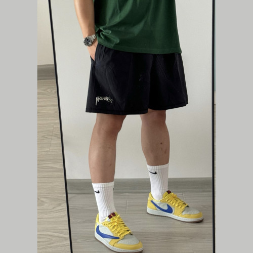Nike X Stussy Logo Print Quick-drying Sports Shorts