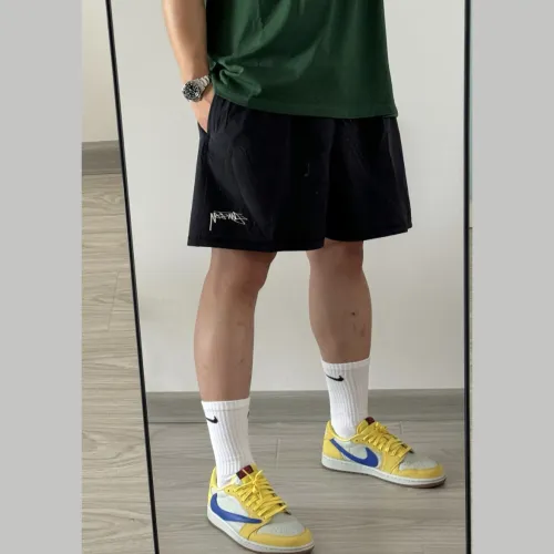 Nike X Stussy Logo Print Quick-drying Sports Shorts