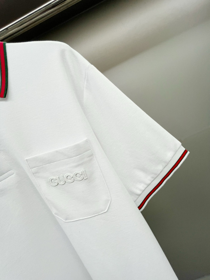 Gucci Cotton Piquet Polo Shirt
