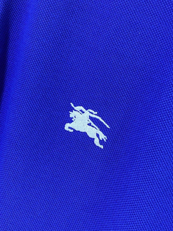Burberry Men  Cotton Polo Shirt