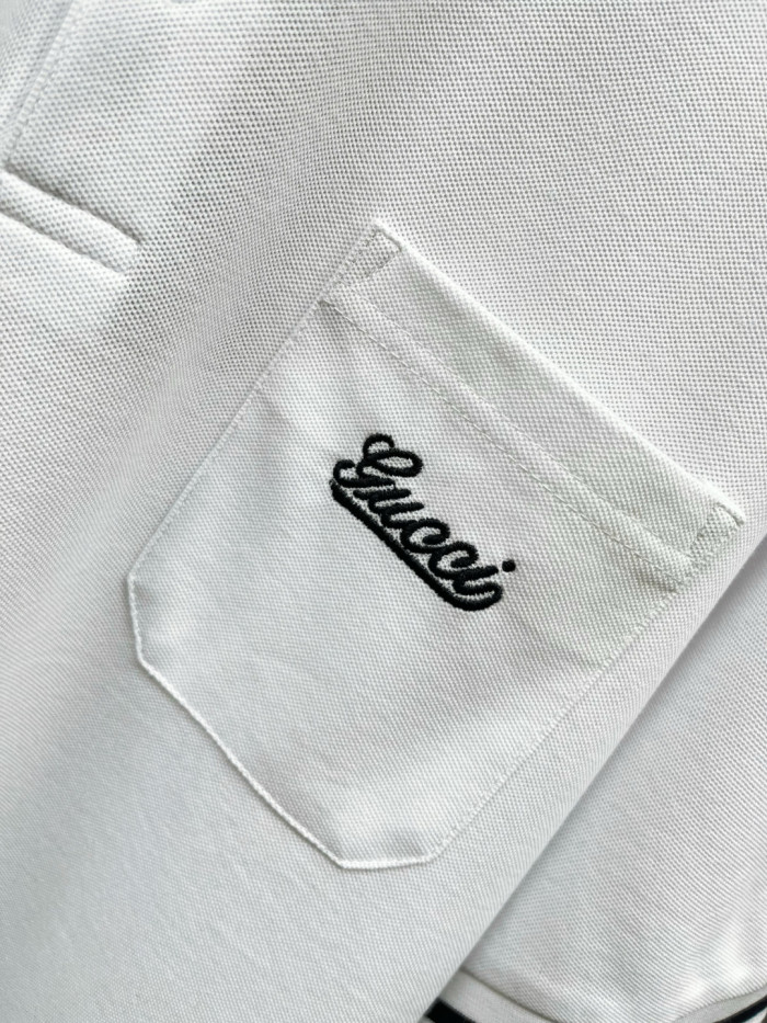 Gucci Cotton Piquet Polo Shirt