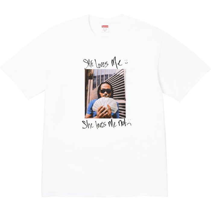 Sup Max B Tee, a photo of a rapper, short-sleeved T-shirt