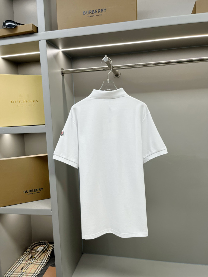 Moncler Tipped Cotton Piqué Polo Shirt