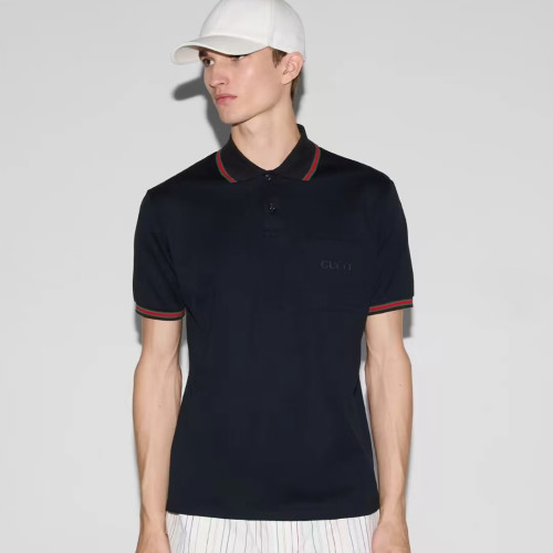 Gucci Cotton Piquet Polo Shirt