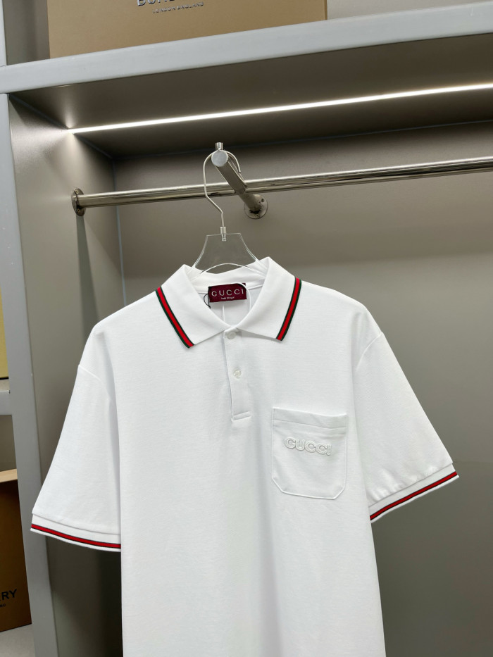 Gucci Cotton Piquet Polo Shirt