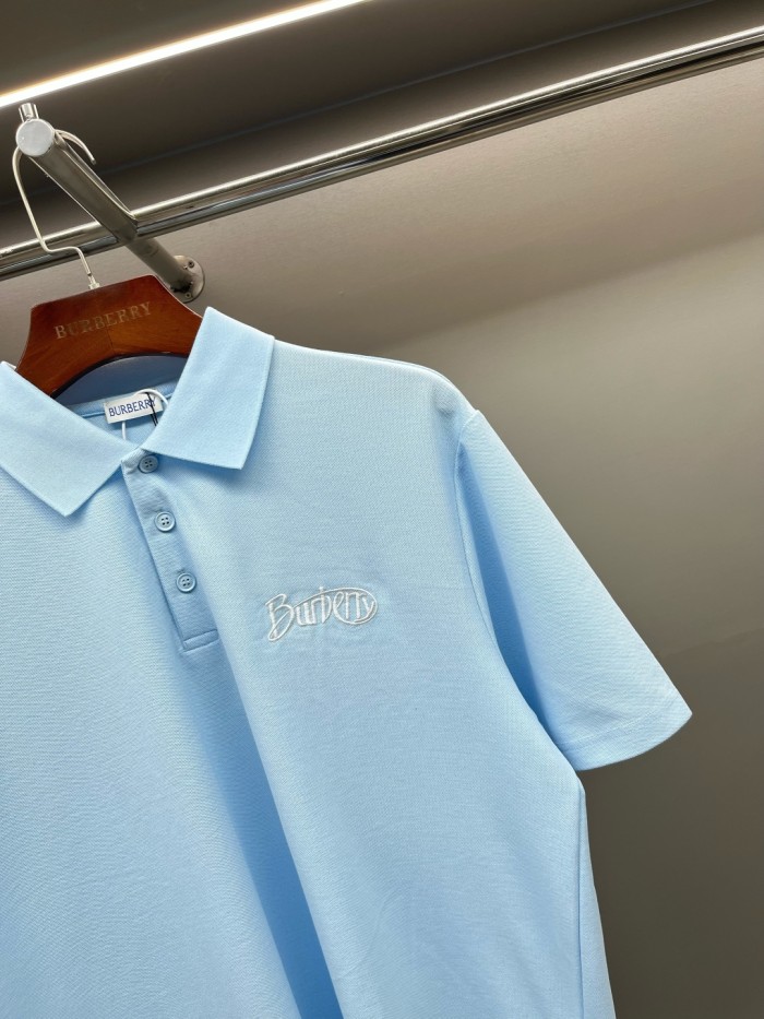 Burberry Cotton Polo Shirts