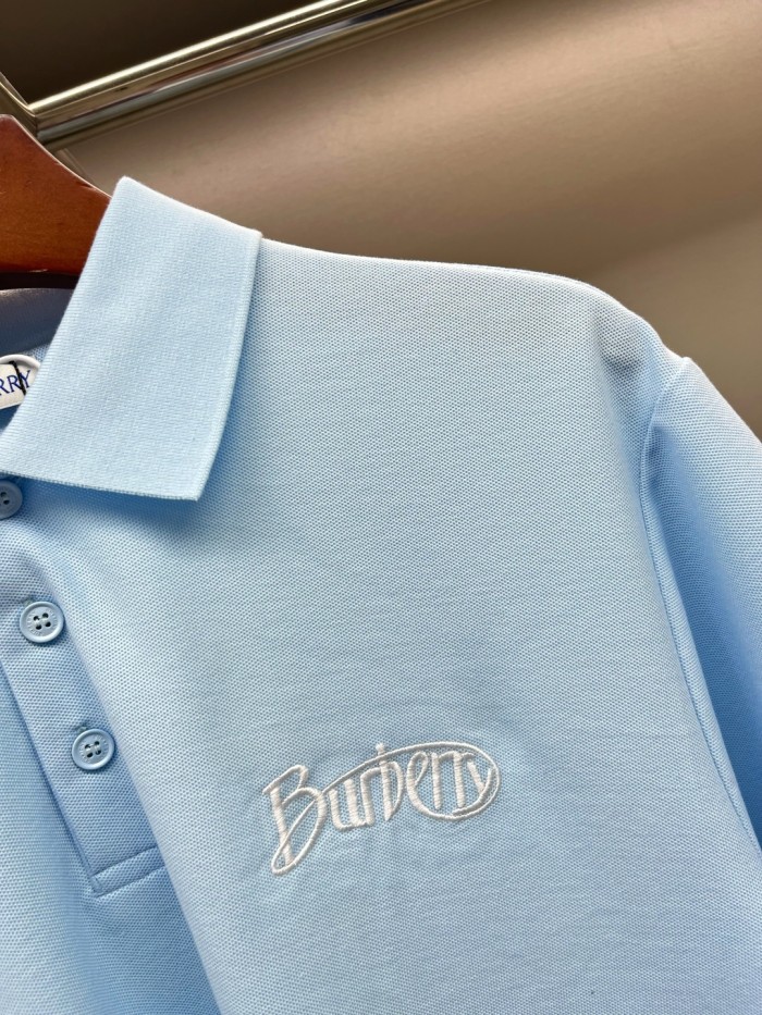 Burberry Cotton Polo Shirts