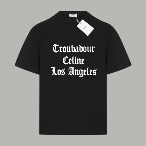 Celine Troubadour Cotton T-shirt