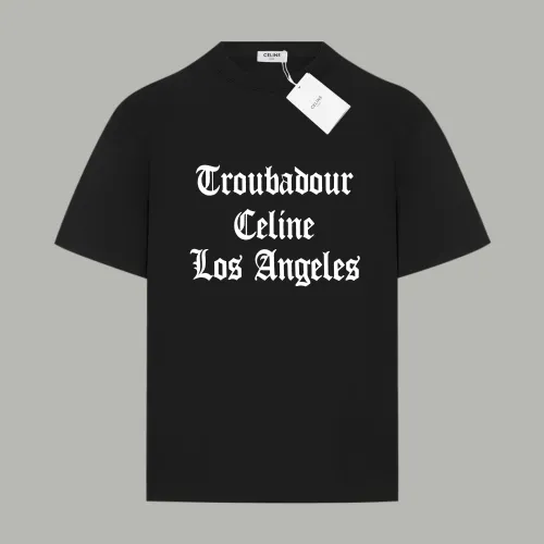 Celine Troubadour Cotton T-shirt