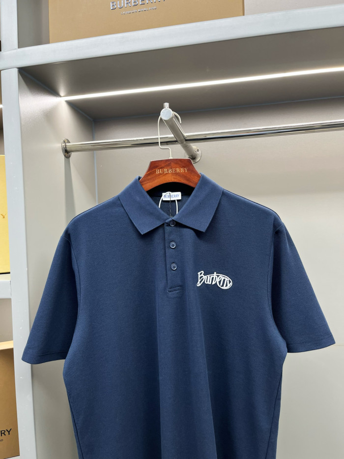 Burberry Cotton Polo Shirts