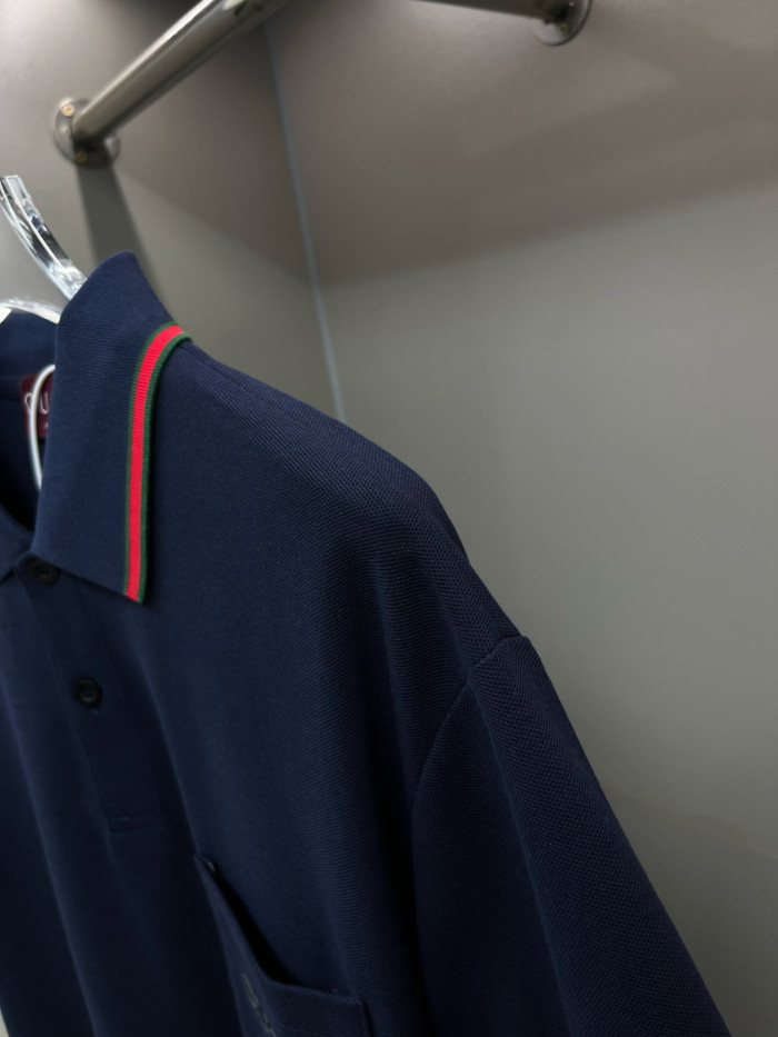 Gucci Cotton Piquet Polo Shirt