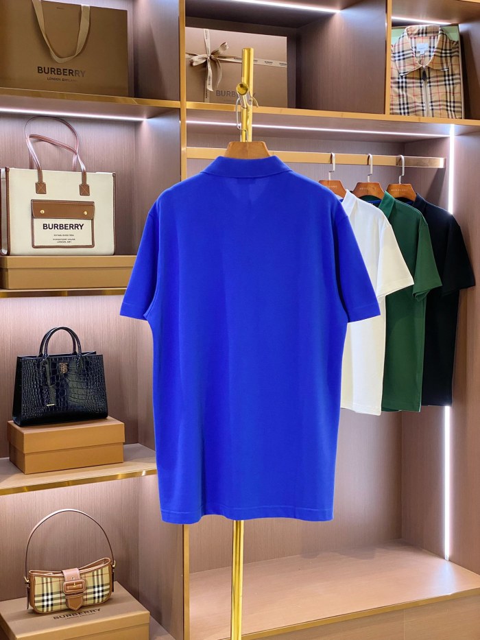 Burberry Men  Cotton Polo Shirt