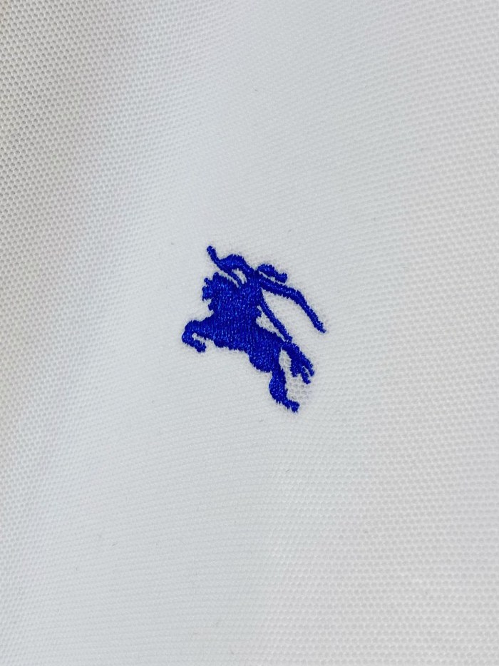 Burberry Men  Cotton Polo Shirt