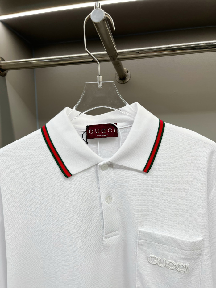 Gucci Cotton Piquet Polo Shirt