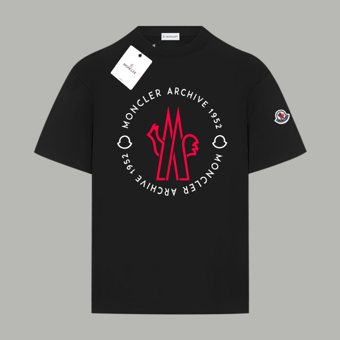 Moncler Ring Logo Cotton Short Sleeve T-Shirt