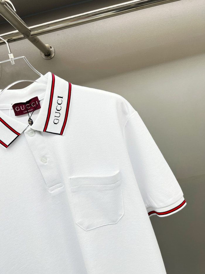 Gucci Cotton Piquet Polo Shirt