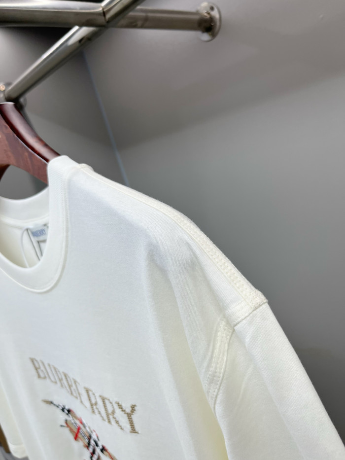 Burberry Cross Stitch EKD​ Cotton T-shirt