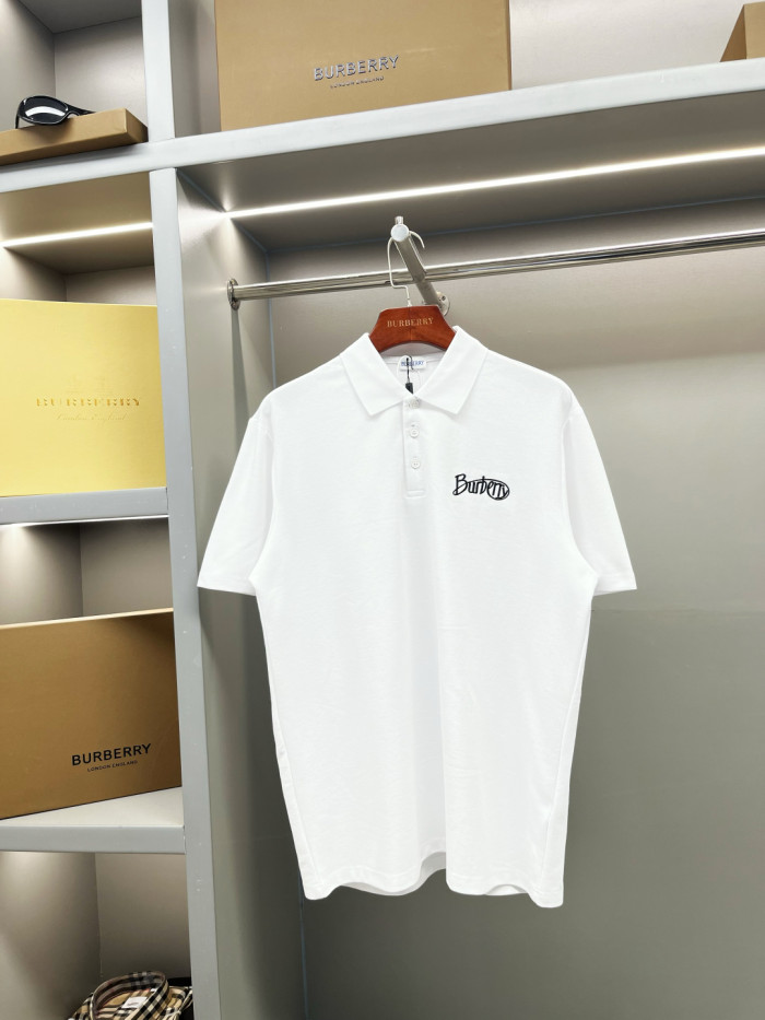 Burberry Cotton Polo Shirts