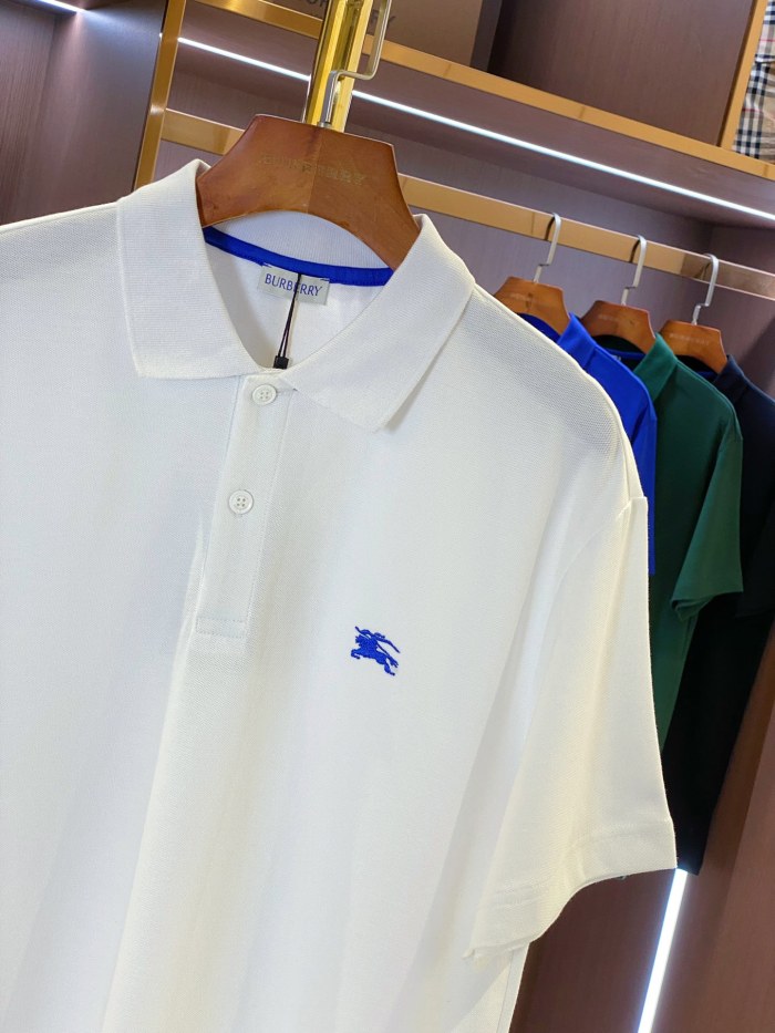 Burberry Men  Cotton Polo Shirt