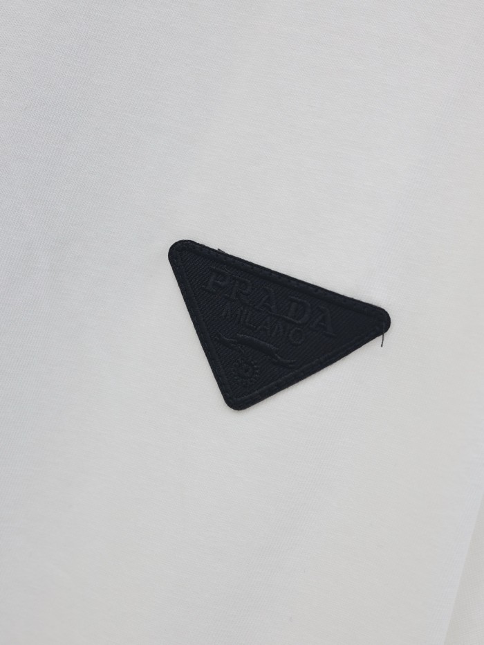 Prada Silicone Chest Logo T-shirt