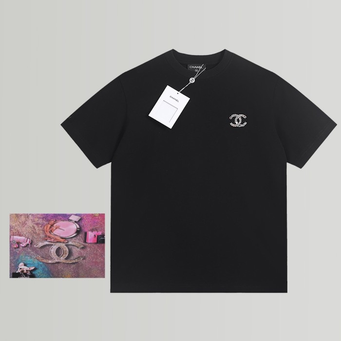 Chanel Diamond CC Short Sleeve T-Shirt