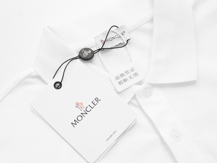 Moncler logo-embroidered Polo Shirt