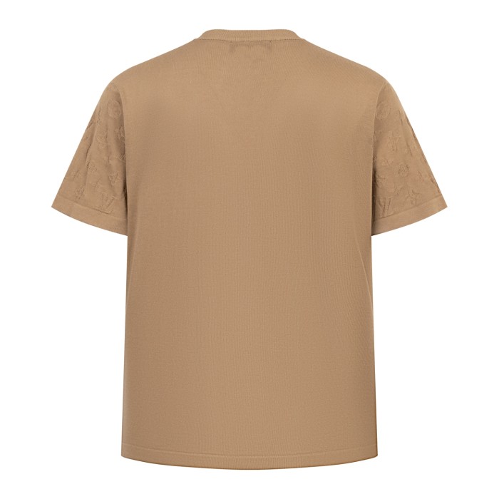 Louis Vuitton Cotton Crewneck Short-Sleeved T-shirt