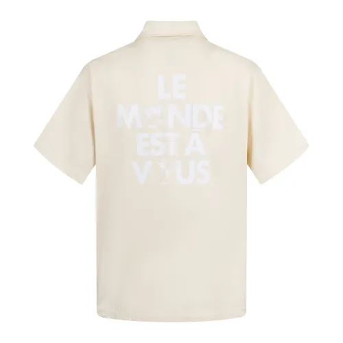 Louis Vuitton Silk-Blend Short-Sleeved T-Shirt