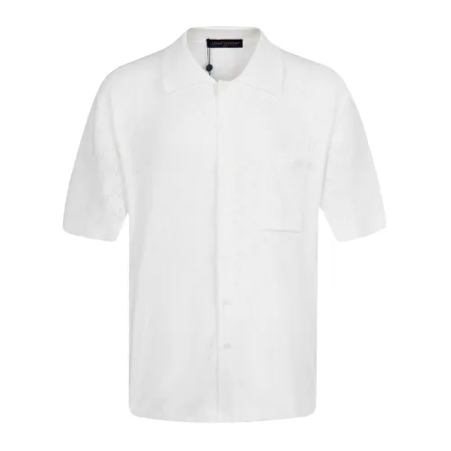 Louis Vuitton Short-Sleeved LV Blason Cotton Printed Oxford T-Shirt