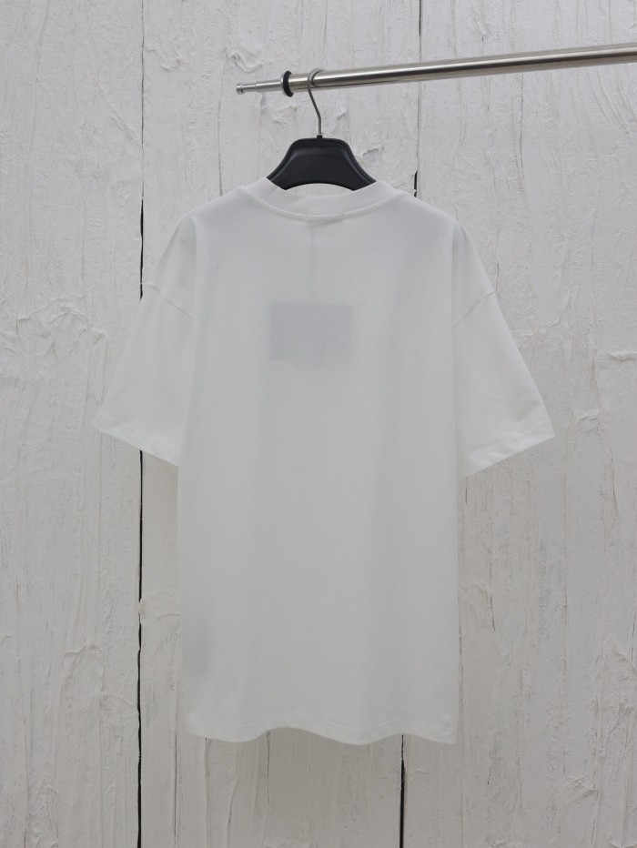 Prada Raised Logo Round-neck T-shirt
