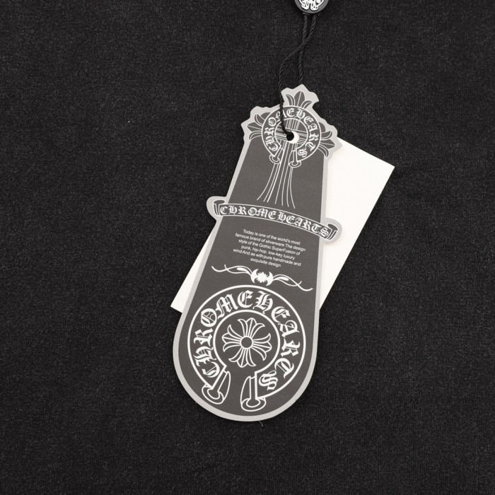 Chrome Hearts Washed Cross Patch Short Sleeve T-Shirt